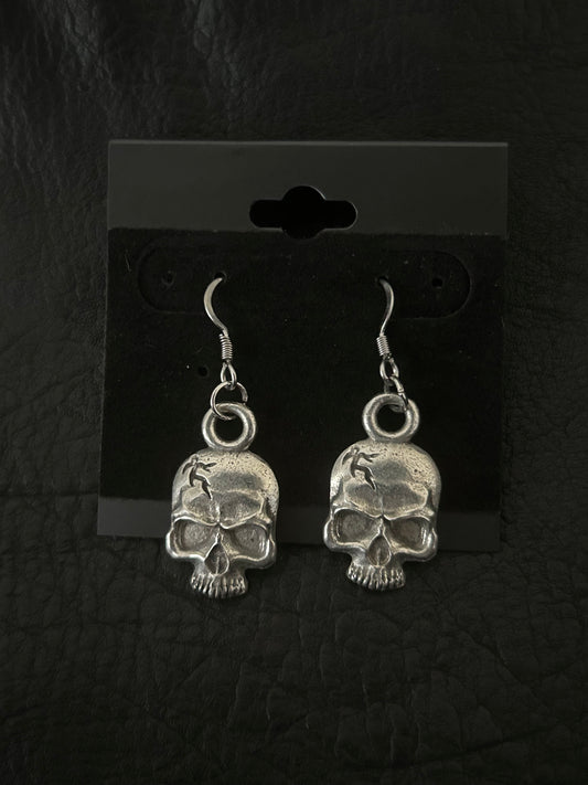 Skull Dangle Earrings
